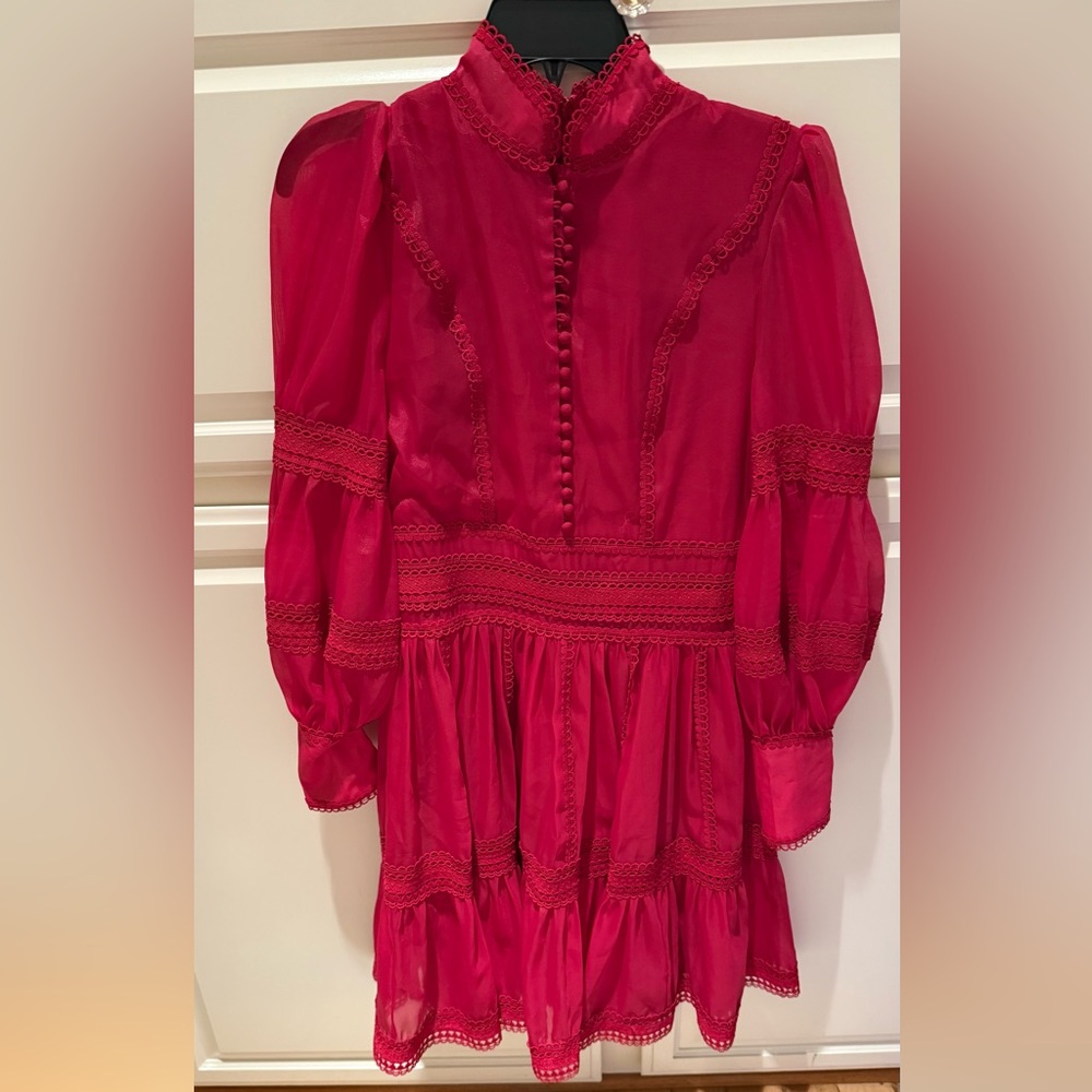 Elegant Red Women's Dress
